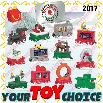 McDonald's 2017 Holiday Express Happy Meal Personaje Tren TU Juguete ELECCIÓN Foto 1 de 4
