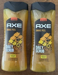 AXE Snake Peel 2-in-1 Exfoliating Body and Face Wash - 16 fl oz 2 Bottles - Picture 1 of 1