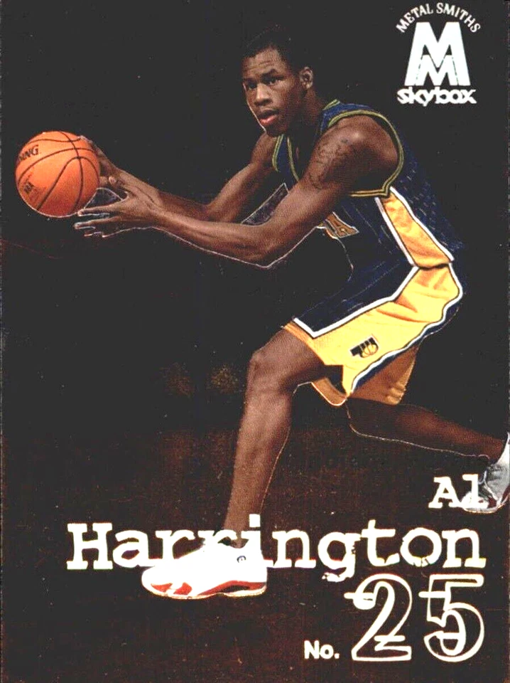 1998-99 SkyBox Molten Metal #54 Al Harrington RC Indiana Pacers - Image 1 of 1