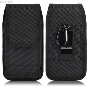 For Mobile Cell Phone Case Cover Belt Hook Pouch Bag Nylon Universal - Picture 1 of 9
