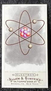 2009 Topps Allen & Ginter - A&G Back Mini - Electron -  Subatomic Particle - #79 - Picture 1 of 2