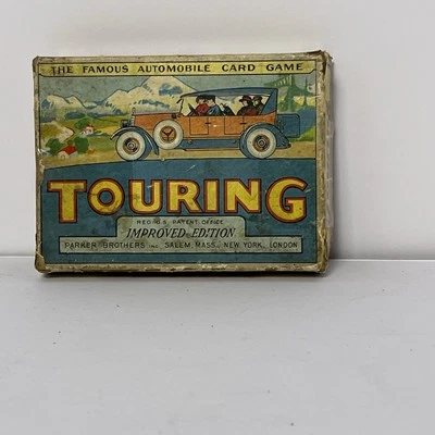 老式帕克兄弟旅游卡游戏原盒和2本说明书! — 第 1/4 张图片