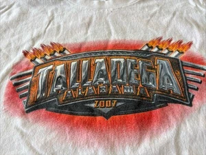 Talladega Alabama 2007 “ One Hot Ride” T- Shirt Graphics On Front & Back XL - Picture 1 of 9