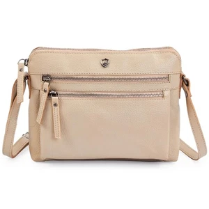 Echt Leder Geldbörsen für Damen kleine weiche Crossbody Schultertasche leicht... - Bild 1 von 6