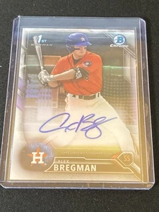2016 1° Bowman Cromo Auto Alex Bregman Rc Rifrattore /499 - Foto 1 di 2
