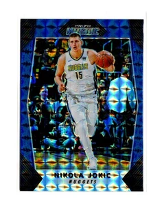 2017-18 Panini Prizm Mosaic Blue #97 Nikola Jokić (COLOR MATCH) MVP! SSP - Picture 1 of 2