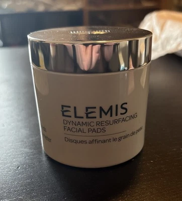 Almohadillas faciales exfoliantes rejuvenecimiento dinámico ELEMIS 60 unidades nuevas y selladas Foto 1 de 3