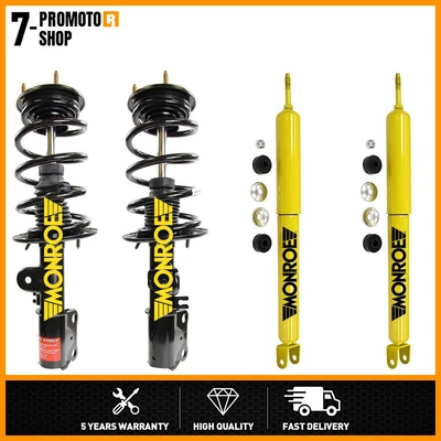 Front Strut w/ Coil Spring Rear Shock Absorber for 2013-2018 Ford Taurus - Imagem 1 de 4