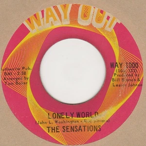 Sensations Lonely World Way Out Soul Northern Motown - Bild 1 von 1