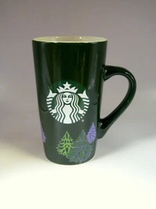 Starbucks Kaffee 2020 groß Becher Tasse grün Weihnachten Logo Feiertage Pinienbäume 16 oz - Bild 1 von 6