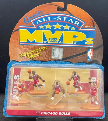 Figuras de acción de la NBA Galoob's All-Star Chicago Bulls edición 1997 MVP | Pippen Foto 1 de 2