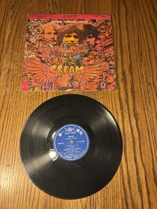 Rare 1st Pressing CREAM DISRAELI GEARS China Vinyl Lp Psychedelic Sleeve Cover - Picture 1 of 11