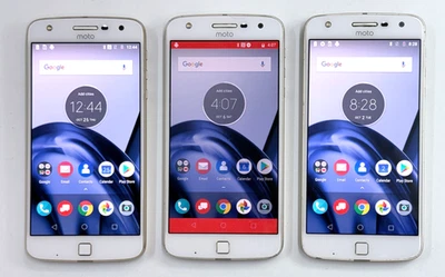 LOT OF 3 x UNLOCKED VERIZON Motorola Moto Z Play Droid XT1635 Smart Phones _READ - Image 1 of 4