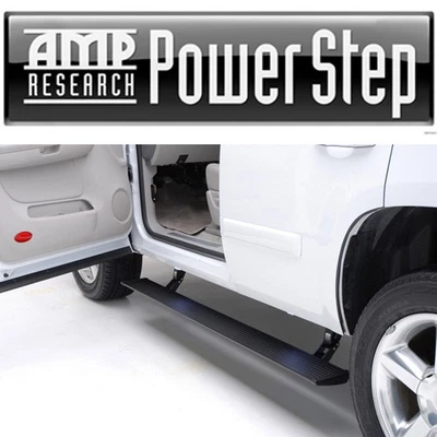 15-20 Chevy Cadillac GMC SUV AMP Powerstep Side Steps w/ Plug & Play Install - Image 1 of 4