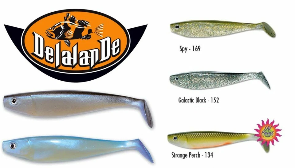 Delalande Shad GT 13 cm Farbauswahl / 1 Stück lose/ Hecht-Zander - Bild 1 von 1