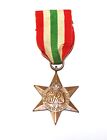 An Original Ww2 British The Italy Star Medal -Unnamed As Issued To The British.