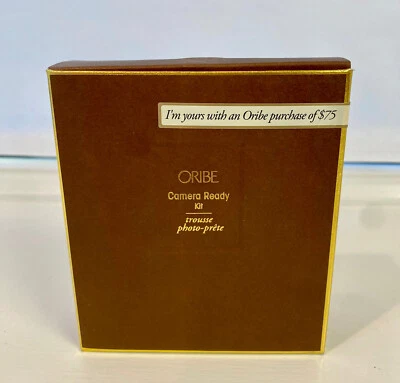 Kit listo para cámara Oribe cuidado del cabello tamaño de viaje maximista, seco y combo superfino Foto 1 de 4