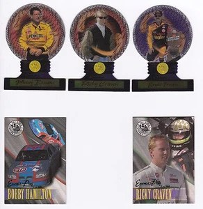 1996 Premium CRYSTAL BALL #CB2 Ricky Craven NUR EINE KARTE! - Bild 1 von 3