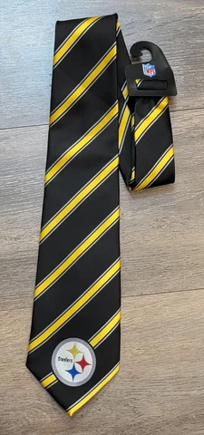 NFL Pittsburgh Steelers Neck Tie Team Apparel New Without Tag Cover