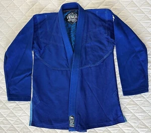 Venum Elite GI Classic BJJ A 2.5 Blue Brazilian Design 100% Cotton - Picture 1 of 14