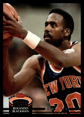 1992-93 Stadium Club #226 Rolando Blackman New York Knicks Basketball Card - Image 1 of 2