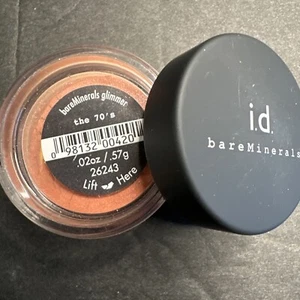 Bare Minerals i.d. Glimmer THE 70's Eyeshadow .02oz/.57g Loose Powder Eye Color - Picture 1 of 3