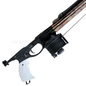 FUCILE SUB OMER CAYMAN 110 HF CAMU 3D MULINELLO PESCA APNEA FISHING SPEARGUN - Foto 1 di 4