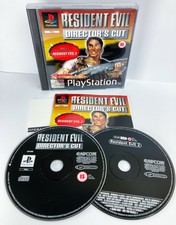 RESIDENT EVIL: DIRECTOR'S CUT (MINT!) - Sony PlayStation 1 Game (PS1 PAL UK)