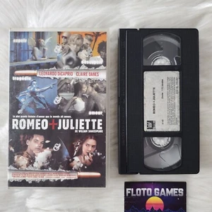 VHS D'Origine FR : Romeo + Juliette - Leonardo DiCaprio C. Danes - Floto Games - Picture 1 of 2