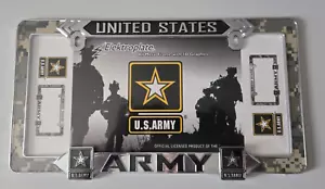 ARMY License Plate Frame by Elektroplate 3D Graphics United States NEW - Picture 1 of 2