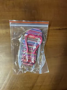 Havianas Flojos Keychain- NEW in package - Pink 2 pc set - Picture 1 of 2
