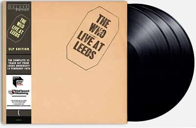The WHO LP x 3 Live at Leeds DELUXE EDITION Half-Speed 180 Gram REMASTERED Seale - Image 1 of 4