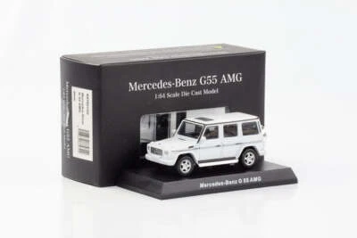 1:64 Mercedes-Benz G55 AMG White Kyosho K07021G2 - Image 1 of 2