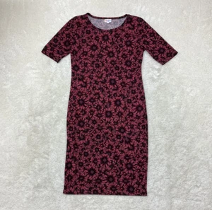 Vestido multicolor manga corta estampado floral Julia talla S de Lularoe para mujer  - Imagen 1 de 8