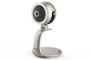 Movo WebMic HD Pro Komplettsystem: HD-Webcam, Mikro und LED-Ringlicht NEU Silber - Bild 1 von 4