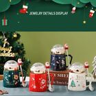 Ceramic Christmas Mug Leak-Proof Drinking Cup Chic Coffee Mug  Home Decoration