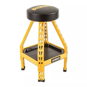 DEWALT Work Bench Height Shop Stool Yellow DXSTFH030KD - Picture 1 of 9