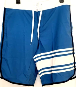 MOSSIMO SUPPLY CO. Unlined Board Shorts Mens Size 38 Blue (G) - Picture 1 of 3