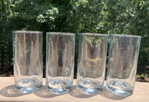 Set di 4 occhiali con impronte digitali trasparenti Crisa capacità 16 oz - Foto 1 di 8