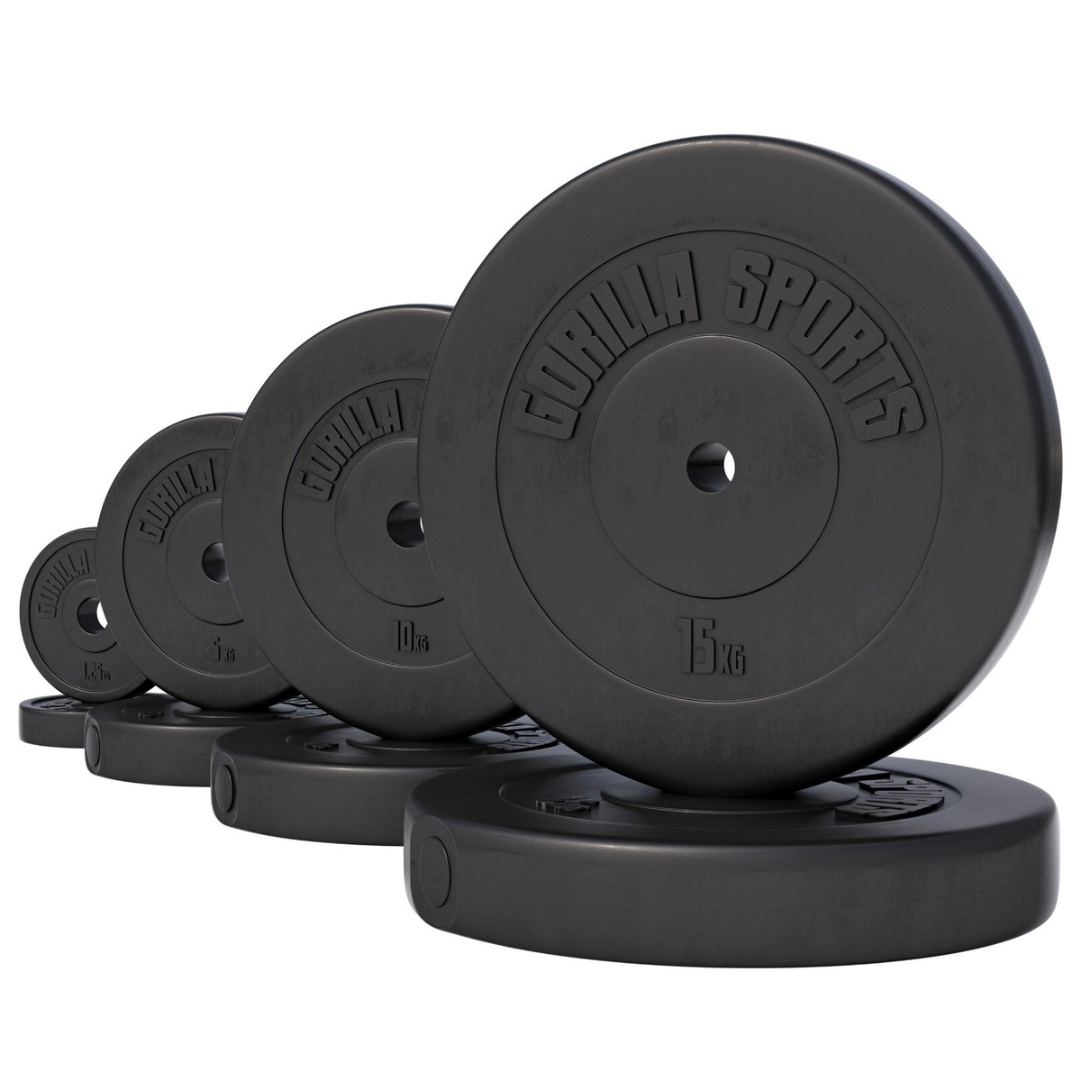 Hantel 15kg MegaShape 20kg Hantelscheiben 30/31 Mm  Produktbild-Vorschau 5
