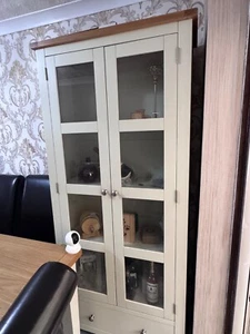 solid oak living room furniture set used - Picture 1 of 6