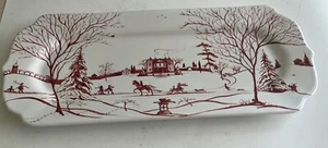 JULISKA COUNTRY ESTATE WINTER FROLIC CHRISTMAS MAIN HOUSE SERVING PLATTER - Picture 1 of 5