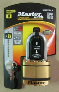 Master Lock Magnum Level 9 Max Security M1XDBLF *NEW* FREE SHIPPING!! - Picture 1 of 2