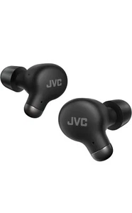 JVC HA-A25T MARSHMELLOW PLUS NOISE CANCELLING WIRELESS HEADPHONES, BLACK. - Picture 1 of 6