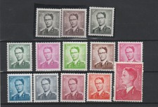 FRANCOBOLLI - 1958/72 BELGIO RE BALDOVINO MNH Z/9349