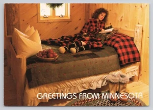Hüttengrüße aus Minnesota Postkarte - Bild 1 von 2
