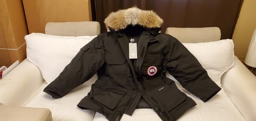 ORDINE PERSONALIZZATO ETICHETTA GRIGIA CANADA GOOSE UOMO SPEDIZIONE XXXL ADATTO COME 4XL 5XL PARKA