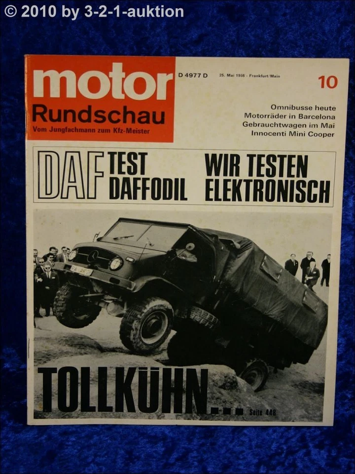 Motor Rundschau 10/66 Daf Daffodil - Immagine 1 di 1