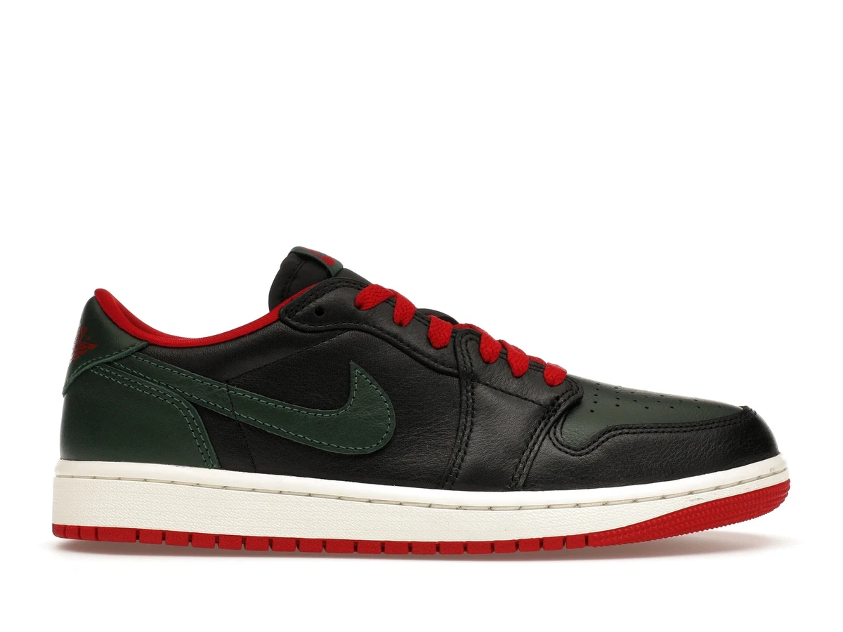 Air Jordan 1 Retro OG Low Black Gorge Green W - CZ0775-036 | eBay