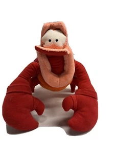 Disney Parks Little Mermaid Sebastian Plush 9" Stuffed Red Crab Ariel NWT - Picture 1 of 8
